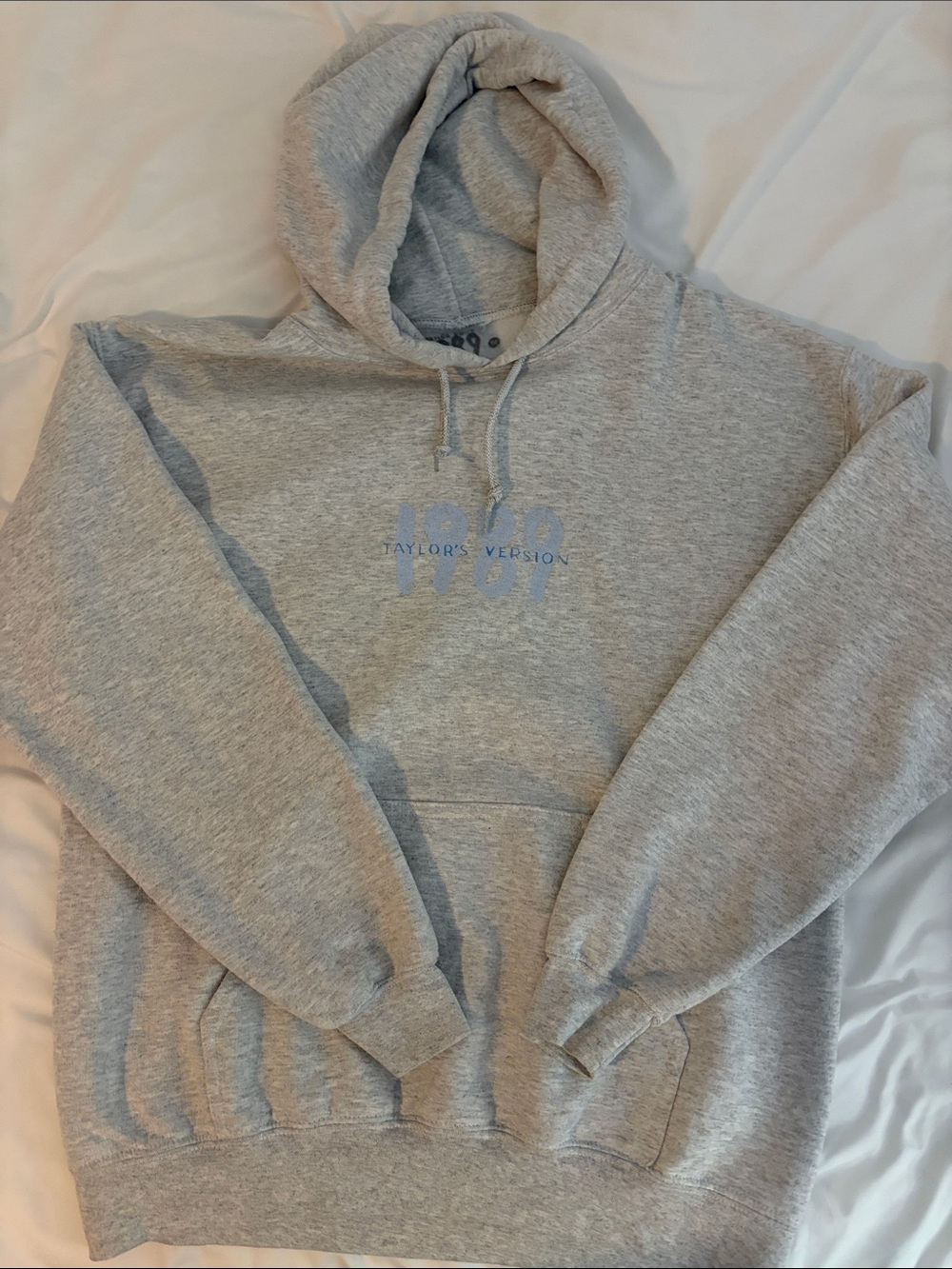 TAYLOR'S VERSION 1989 Gray Hoodie Sweatshirt